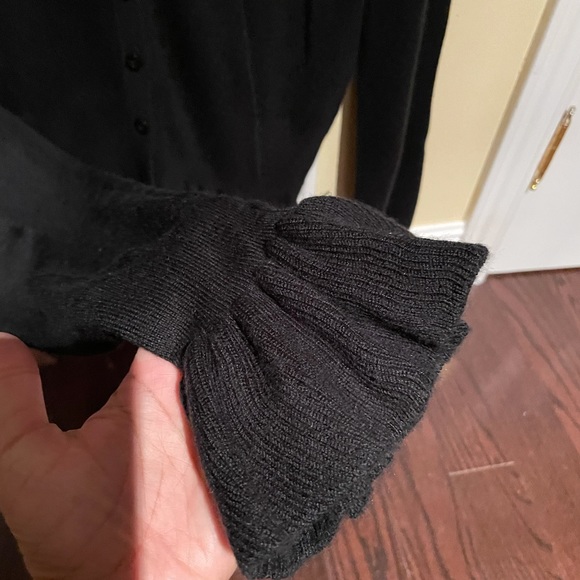 Black, wool OtherStories cardigan - Picture 2 of 5